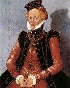 CRANACH, Lucas the Younger Portrait of a Woman sdgsdftg China oil painting reproduction